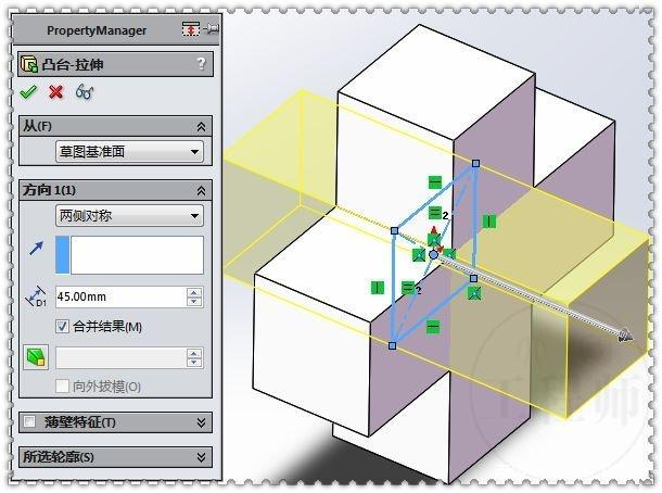 用SolidWorks装配体画一个简约圆桌的图6