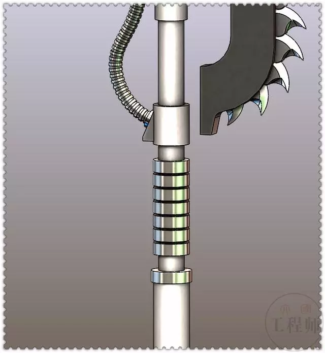 SolidWorks模型分享：游戏里的链锯大斧【转载】的图19