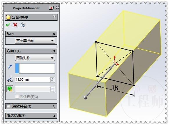 用SolidWorks装配体画一个简约圆桌的图4