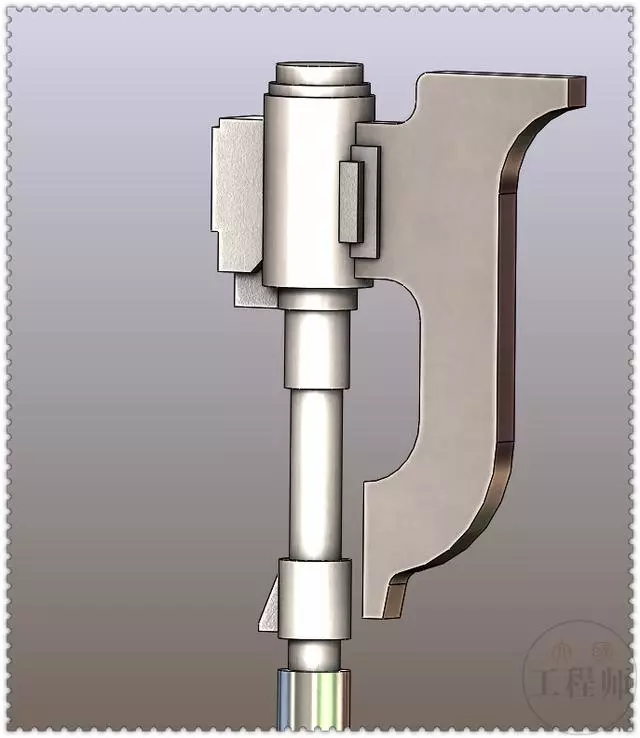 SolidWorks模型分享：游戏里的链锯大斧【转载】的图5