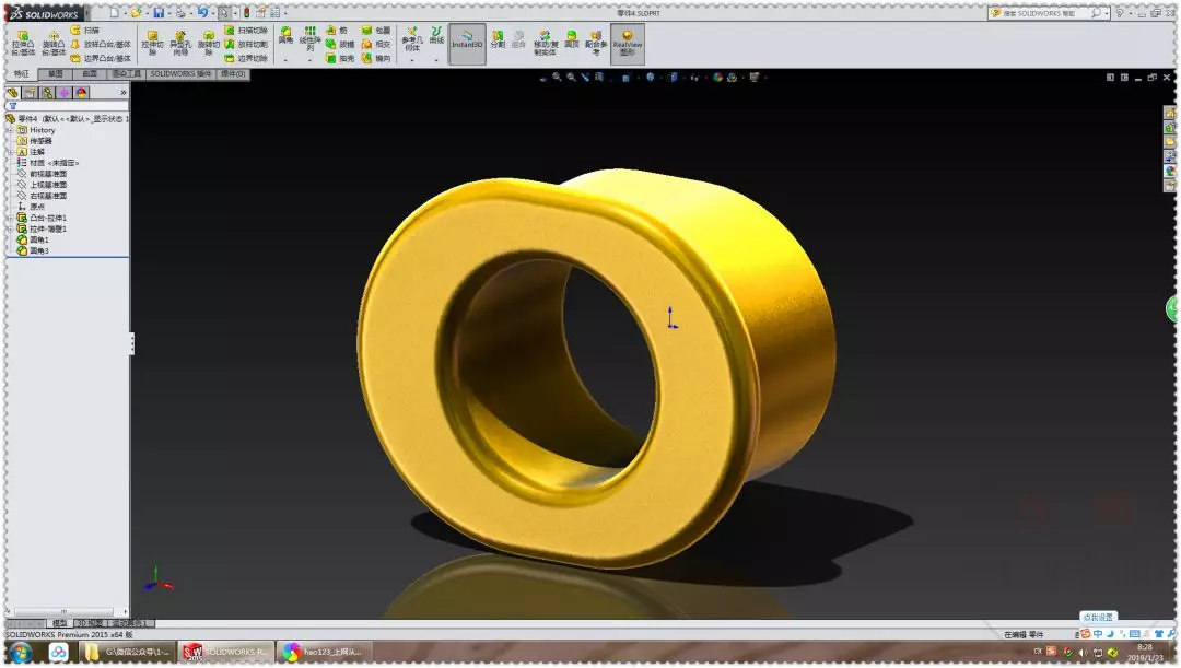 用SolidWorks装配的齿轮之间的配合运动的图9