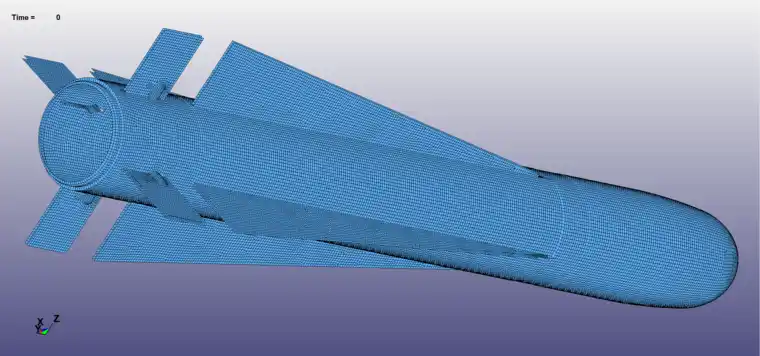 LS-DYNA导弹破甲战斗部聚能射流3D模型侵彻靶板仿真模拟的图1