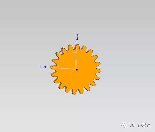 UG NX标准齿轮不用自己画，调用就行的图5