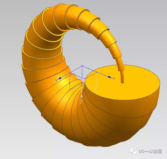 UG入门图文教程——阵列增量（蝎子尾巴和金字塔）的图1