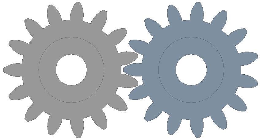 Workbench齿轮啮合瞬态动力学分析简例的图2