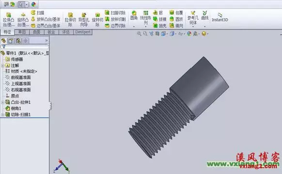 SolidWorks螺纹画法及工程图出图技巧总结【转载】的图8