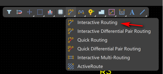 Altium Designer 交互式布线工具