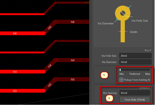 Altium Designer 交互式布线工具