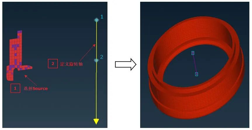 在ANSA中创建结构化网格的方法