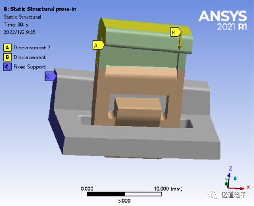 ANSYS | 卡扣插拔力仿真分析流程