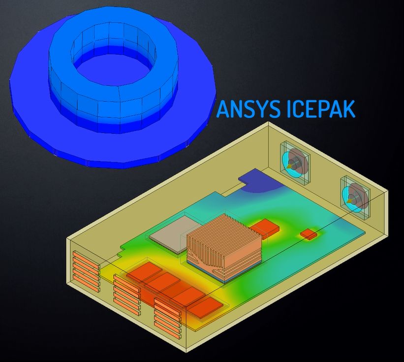 ANSYS Icepak：专业的热流场仿真分析软件