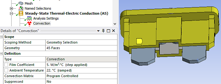 Ansys Mechanical软件多物理场耦合之热