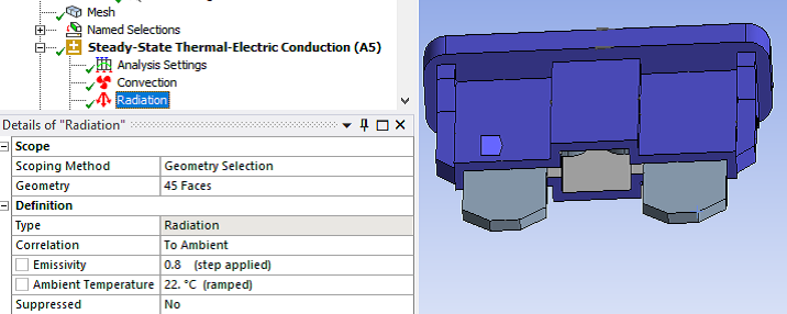 Ansys Mechanical软件多物理场耦合之热