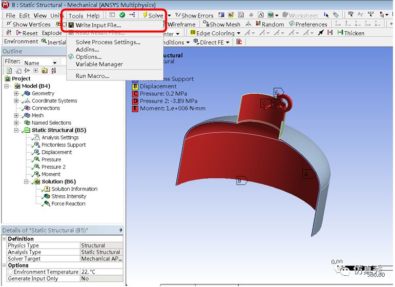 ANSYS Mechanical如何在Workbench环境中使用高性能计算