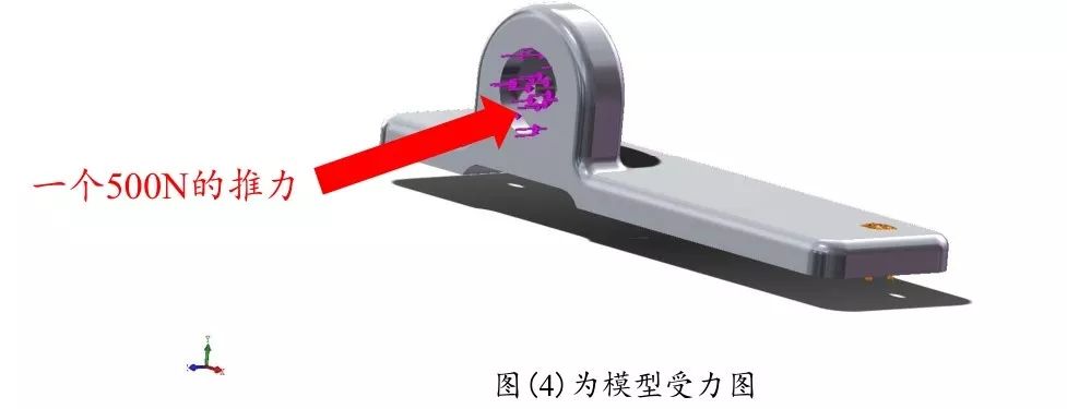 基于某零件静强度条件下 SOLIDWORKS Simulation 与 ANSYS对比分析