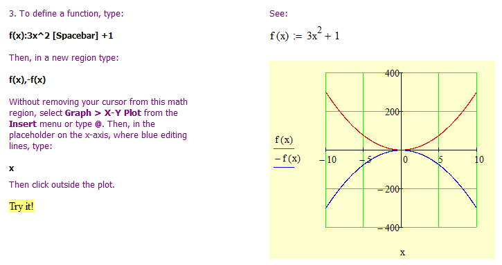 Mathcad怎么绘制图形