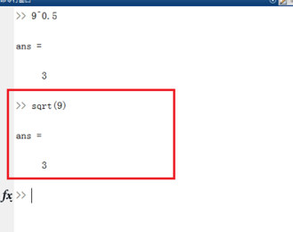 Matlab中根号表示的教程介绍截图