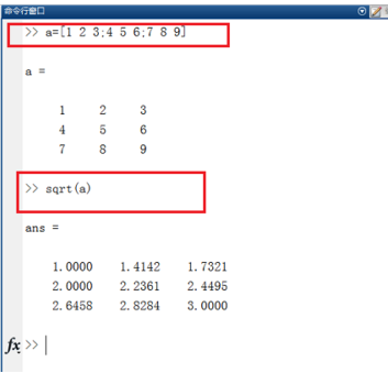 Matlab中根号表示的教程介绍截图