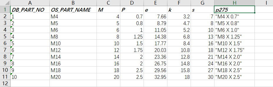 NX创建部件族