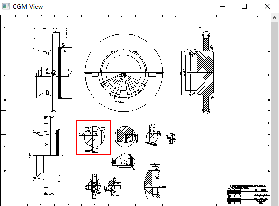 NX局部视图打印